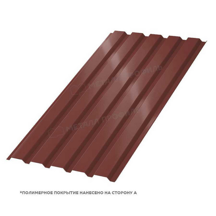 Профлист Металл Профиль МП-35 0,45 Полиэстер RAL 3009 Красная окись